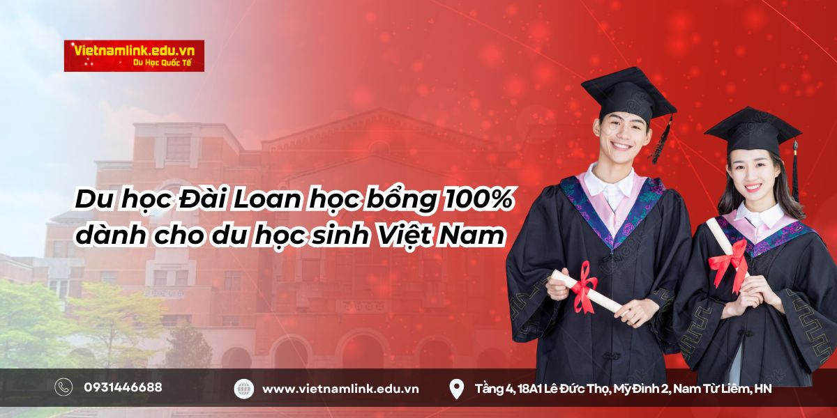 Cơ hội du học Đài Loan miễn 100% học phí, nhận trợ cấp 10.000 Đài tệ/tháng