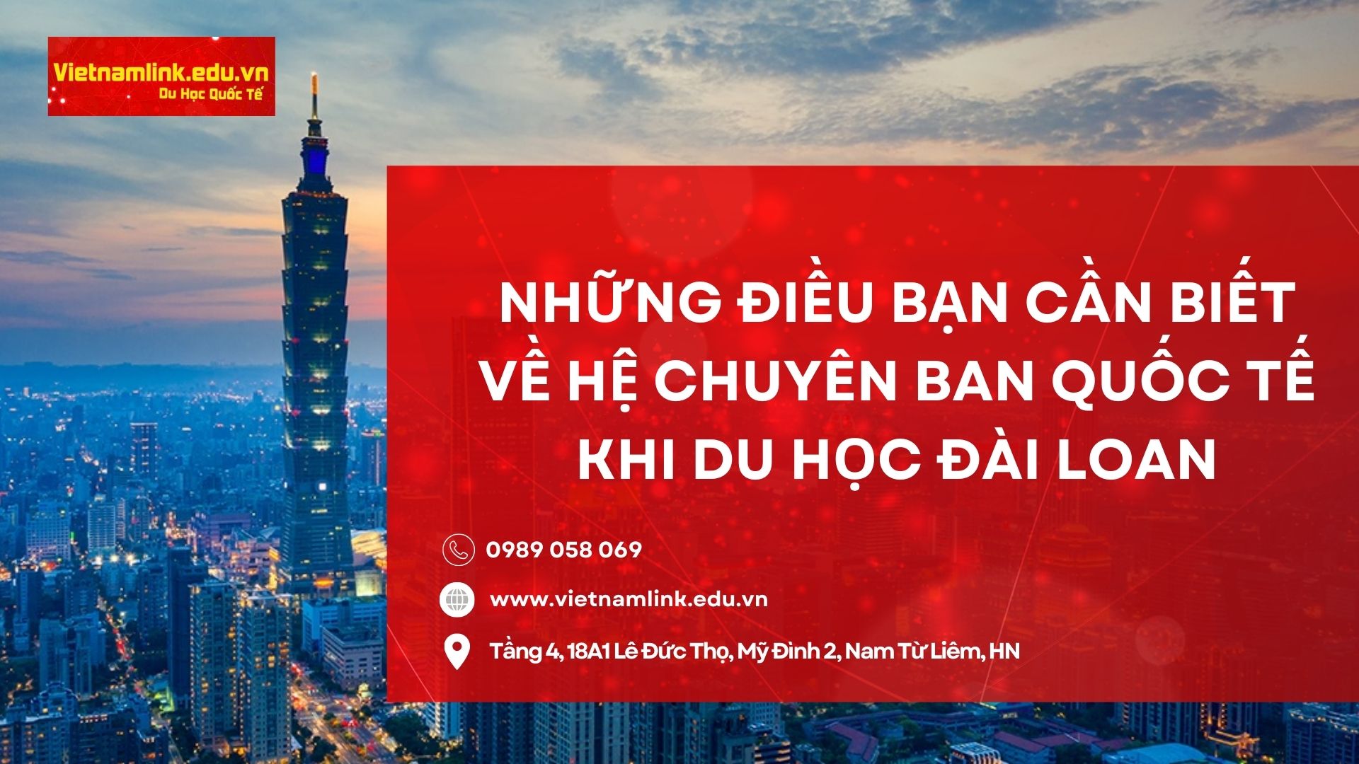 Những điều bạn cần biết về hệ Chuyên ban Quốc tế khi du học Đài Loan